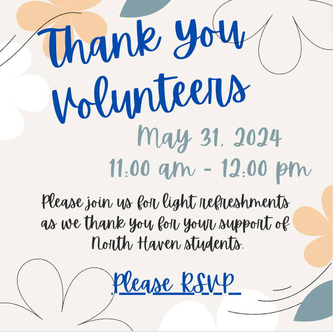 Volunteer Tea May 31